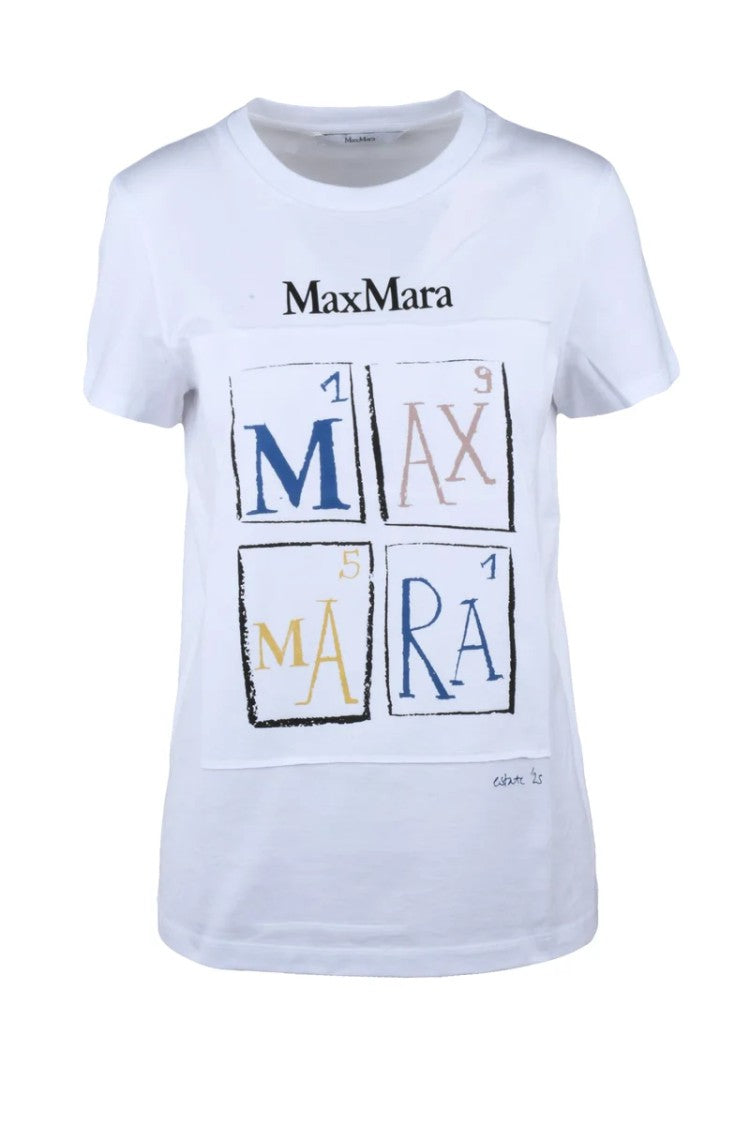 Max Mara Cotton T-Shirt - White