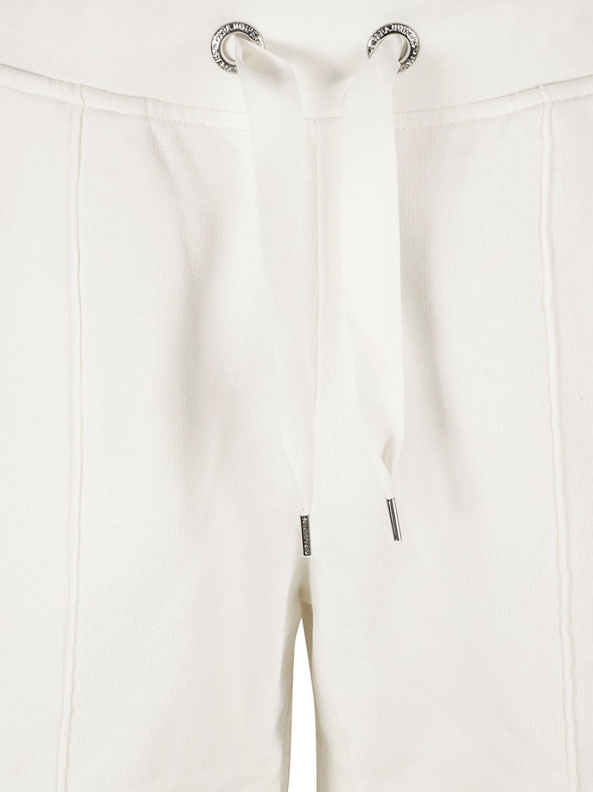 Parajumpers Relaxed Fit White Shorts With Drawstring Waist