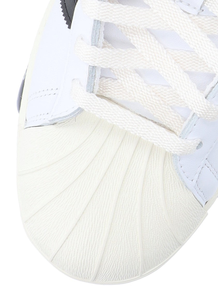 Adidas White "Superstar 82" Roller Skates