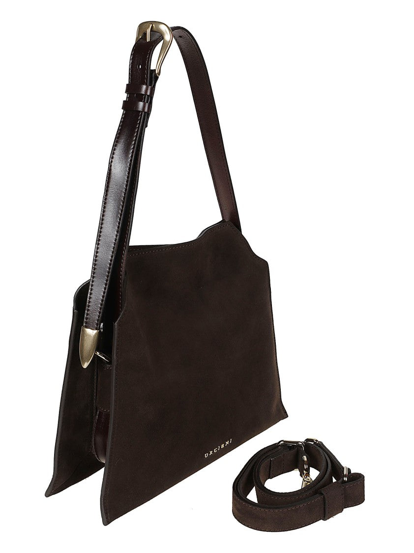 Orciani Trinity Small Calf Leather Tote Bag