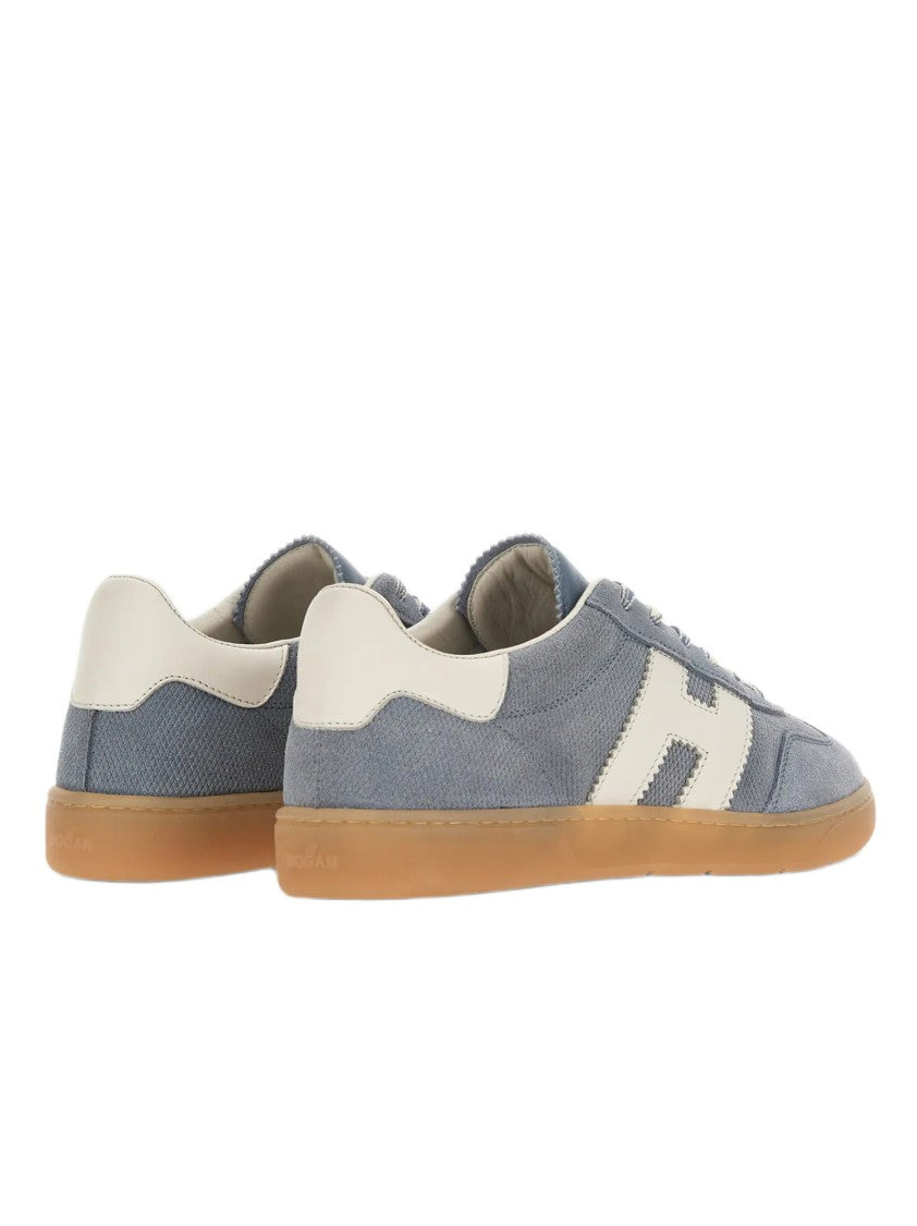 Hogan Light Blue Sneakers With Retro And Contemporary Elements