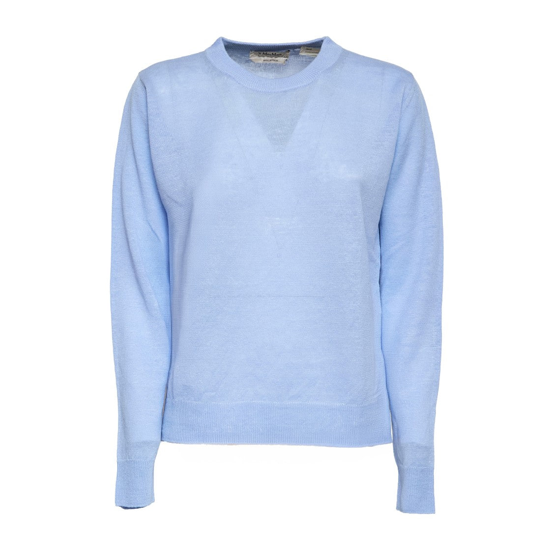 Max Mara Fervore Pure Linen Crewneck Sweater