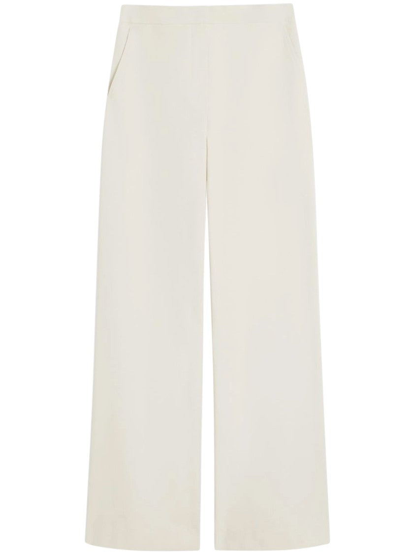 Max Mara Wide-Leg Trousers With High Waist And Clean Lines