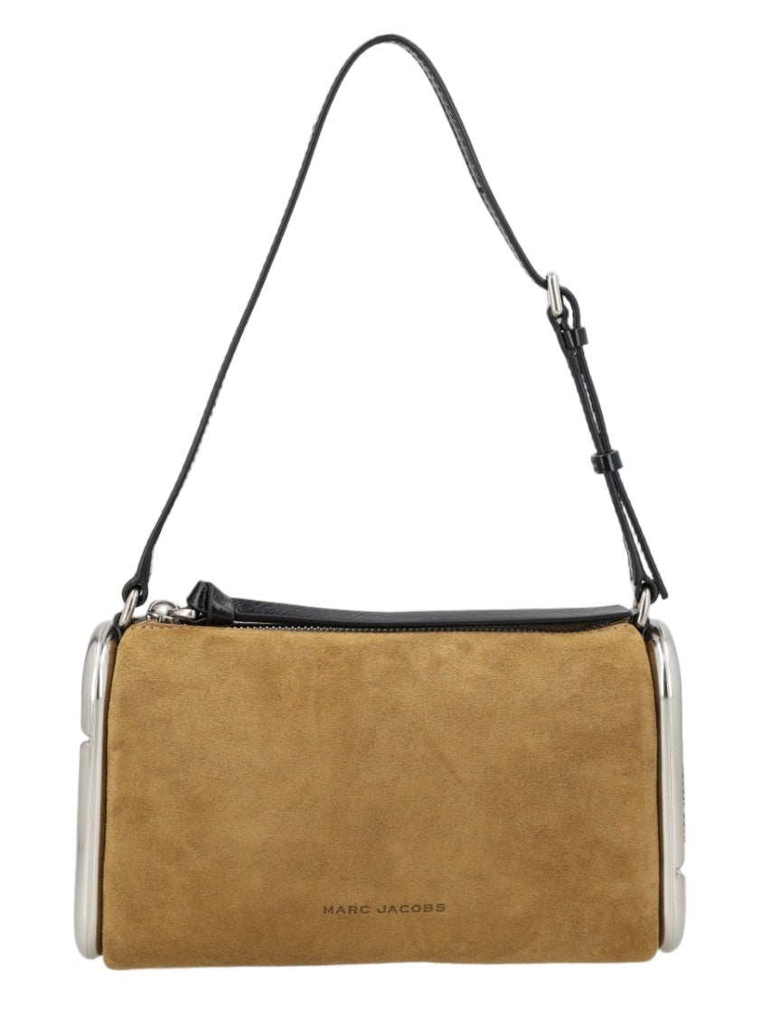 Marc Jacobs Multicolor Embossed Logo Suede-Like Shoulder Bag