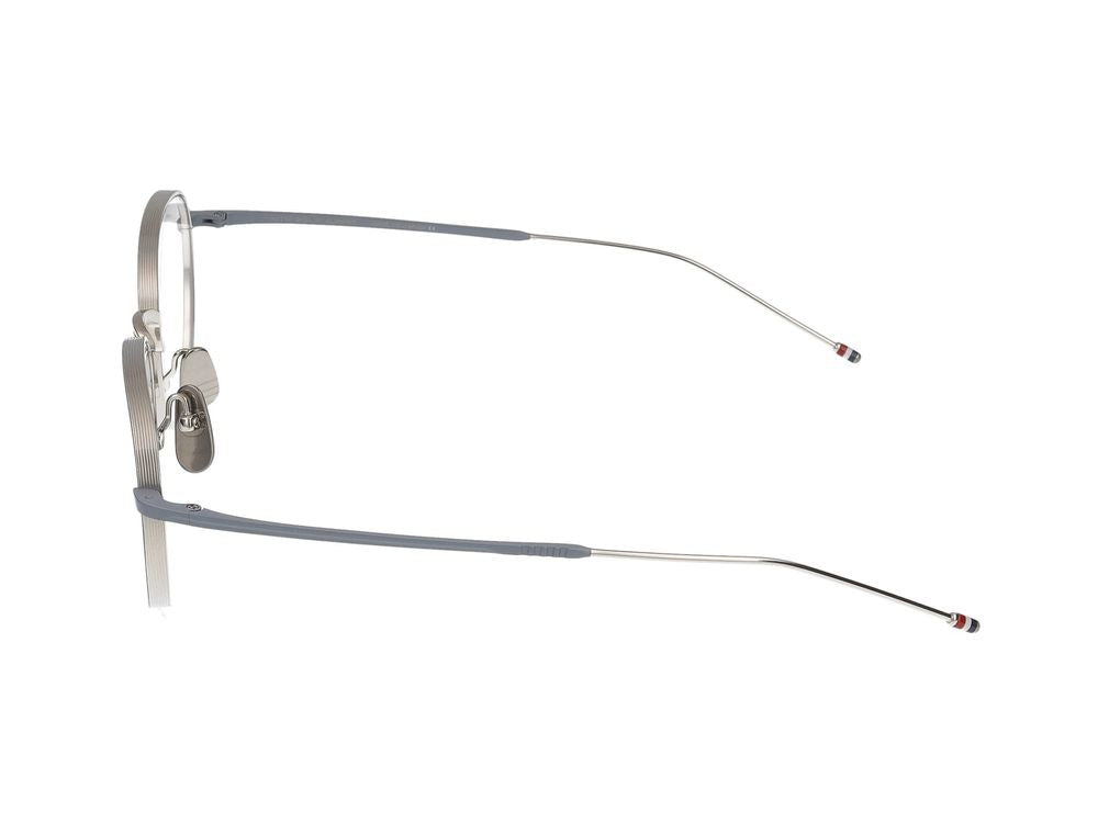 Thom Browne Gold Round Acetate Titanium Eyeglasses
