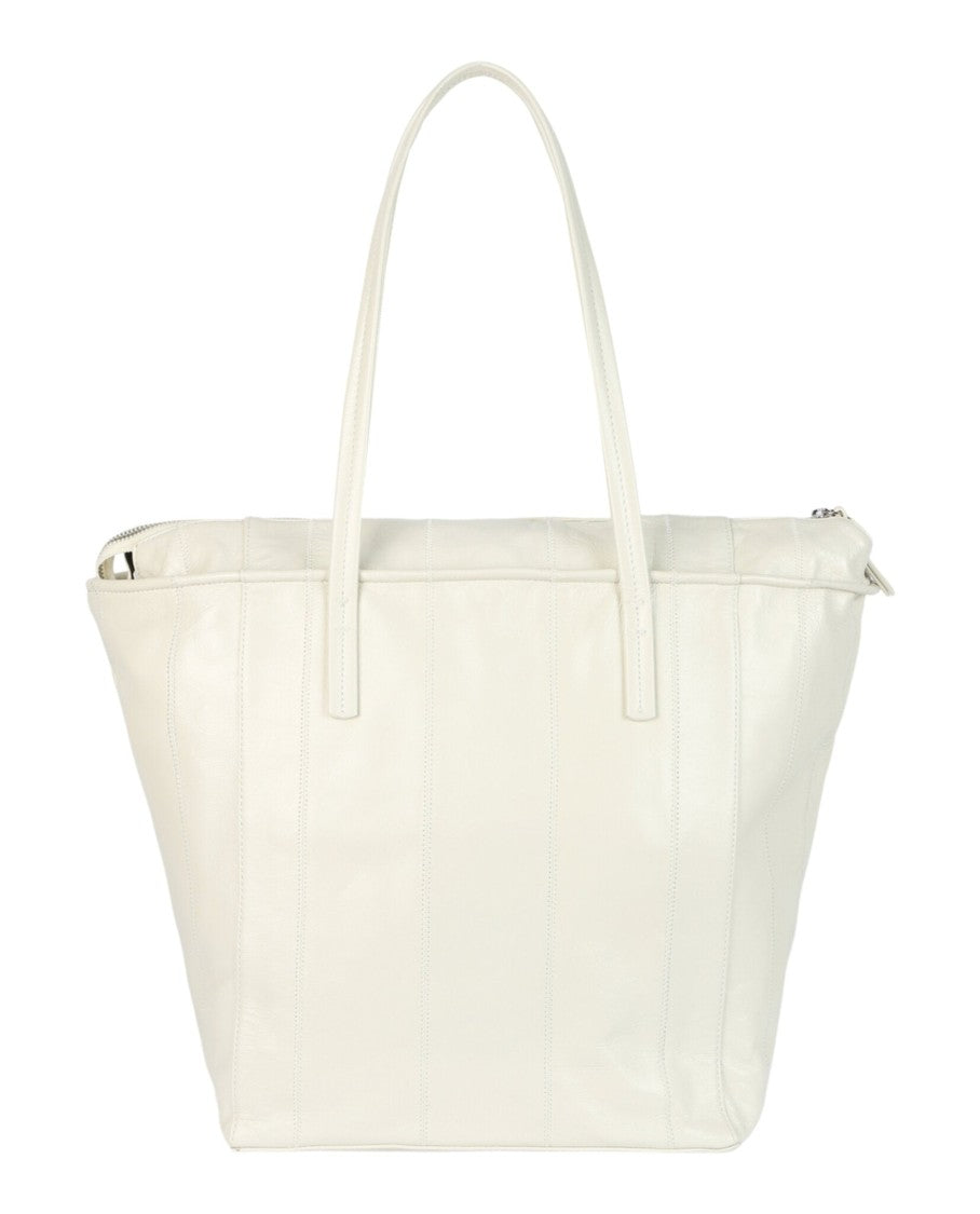By Far Solid Leather Tote