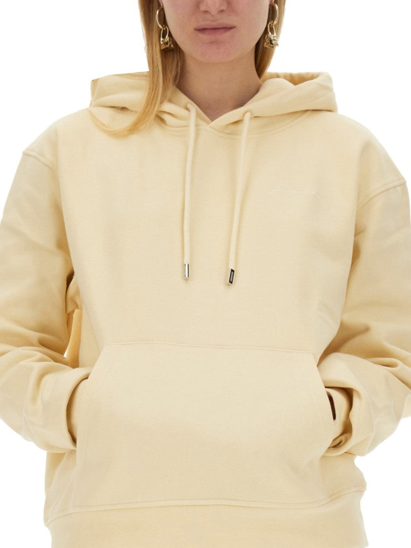 Jacquemus Relaxed Fit Organic Cotton Sweatshirt
