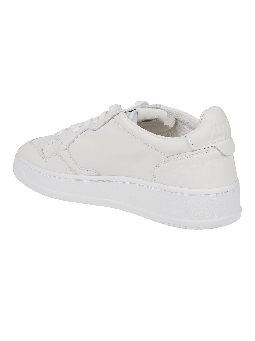 Autry Medalist Low Top Goat Skin Sneakers