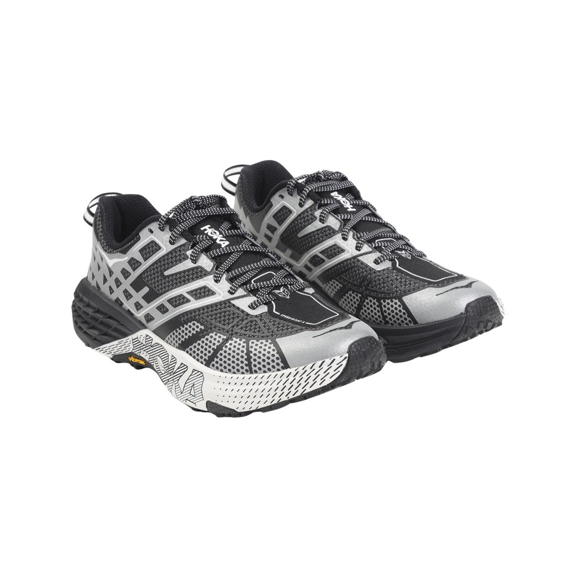 Hoka Lightweight Sneakers With Breathable Mesh Upper