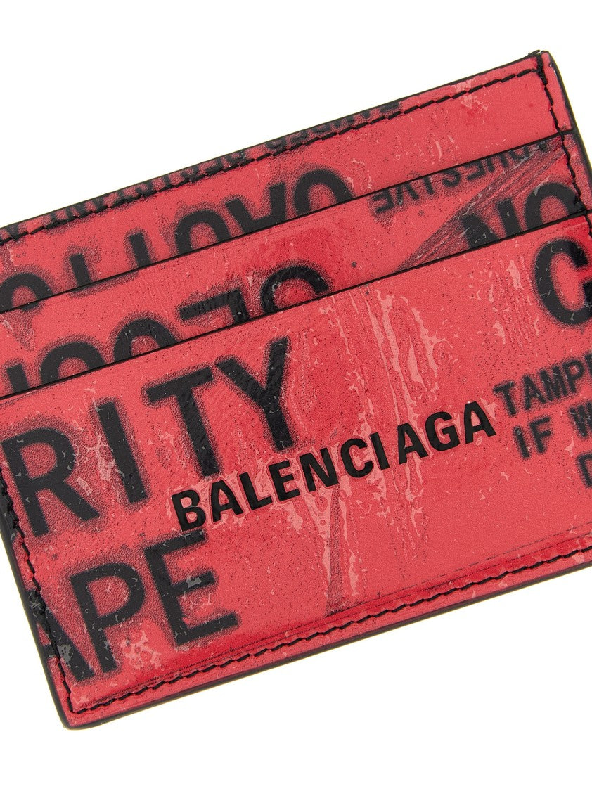 Balenciaga 'Tape Type' Card Holder