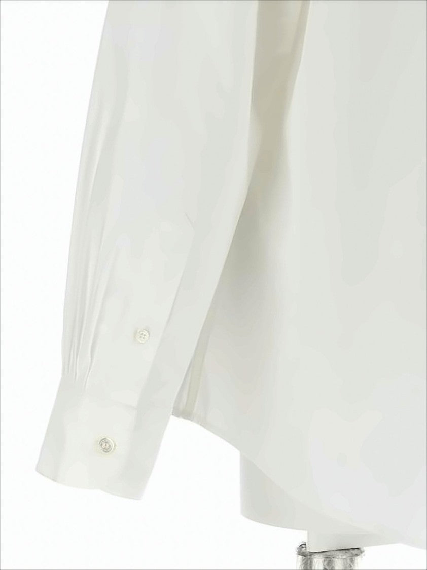 Kenzo Long-Sleeve Casual Shirt With Intertwined Tiger Graphic