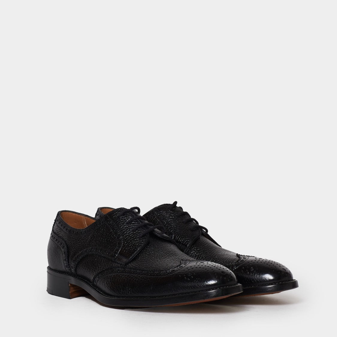 Gravati Hand-Sewn Laced Derby Model Shoe