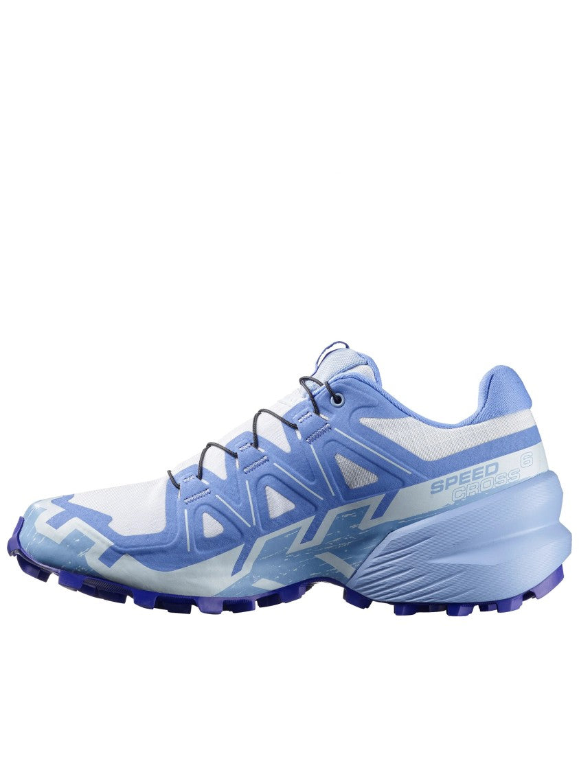 Salomon White Speedcross 6 Lightweight Running Sneakers