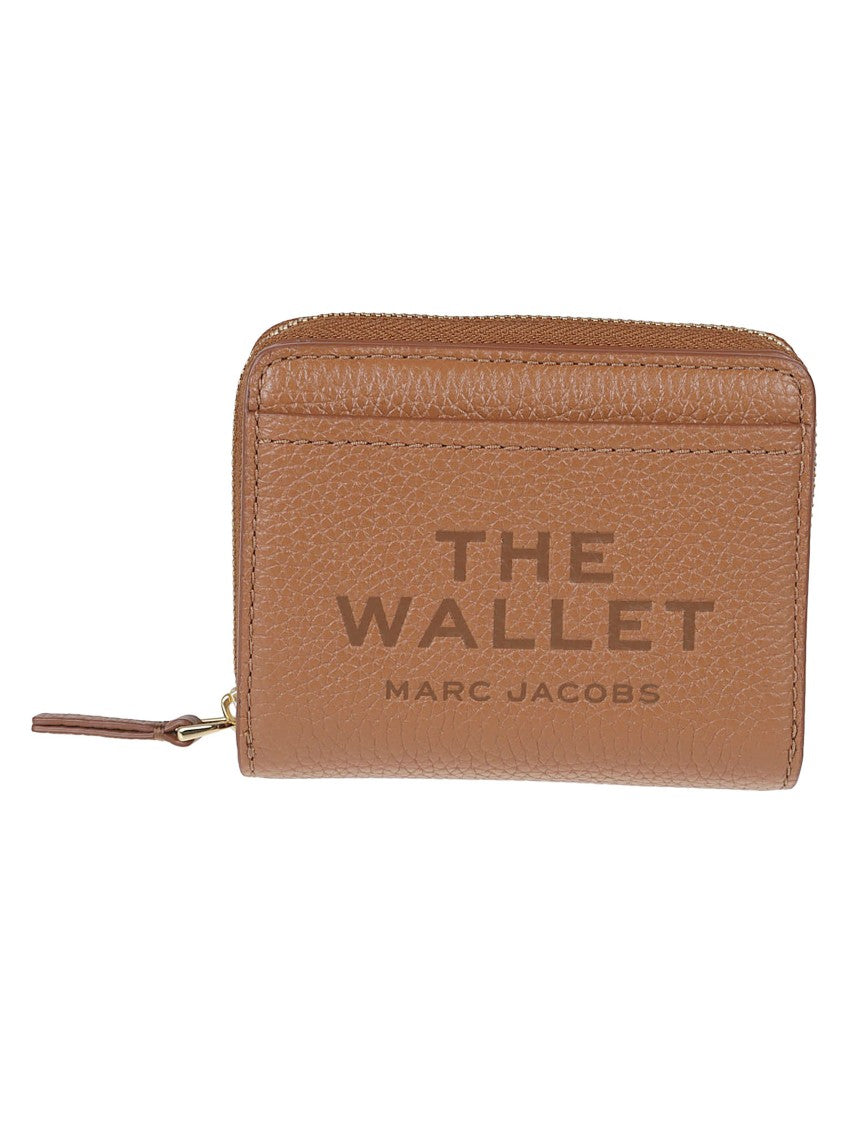 Marc Jacobs Textured Leather Wallet With Bold Logo