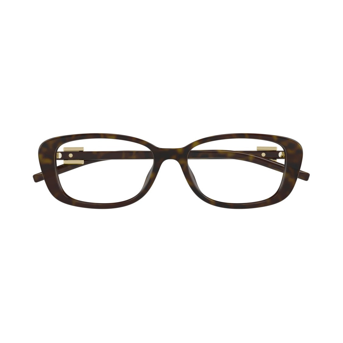 Gucci Gg1685ok Rectangular Tortoiseshell Eyeglasses