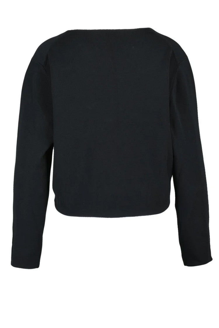 Mo5ch1no Jeans Jeans Short Jersey Cardigan - Black