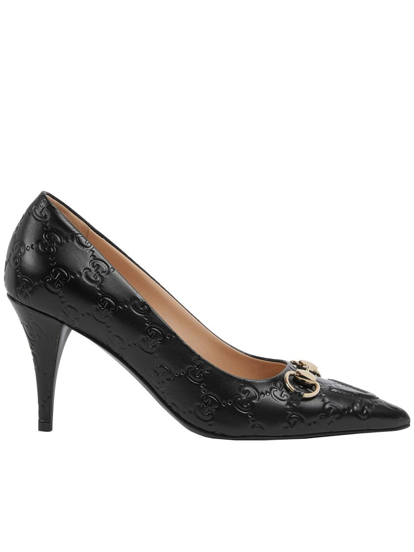 Gucci Black Werin 85 Pointed Stiletto Pumps