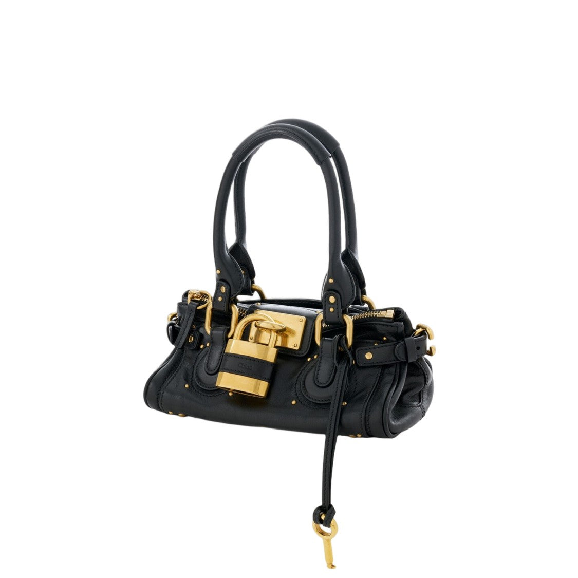 Chloé Maroon Buffalo Leather Bag