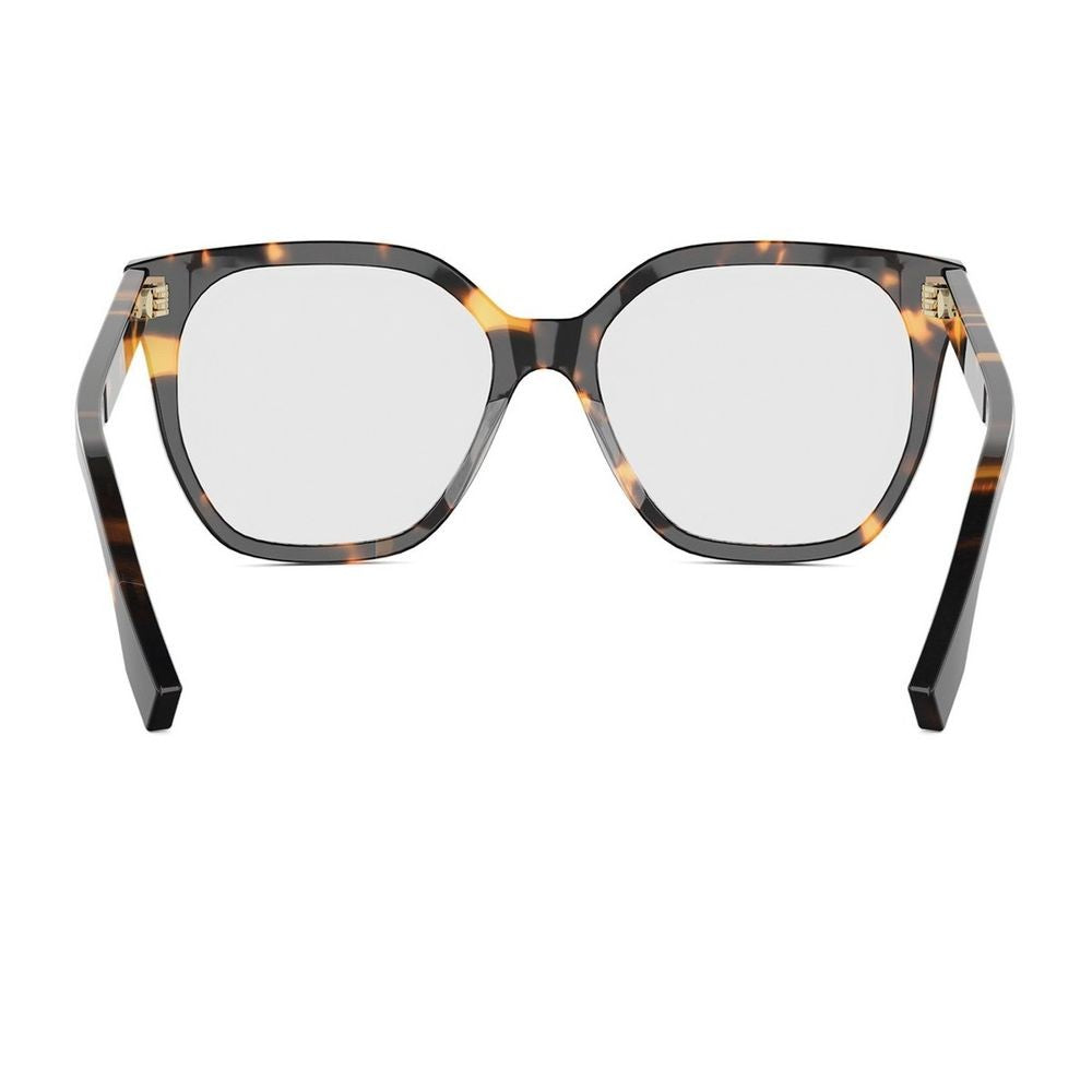 Fendi Fe50087i Lettering Havana Glasses