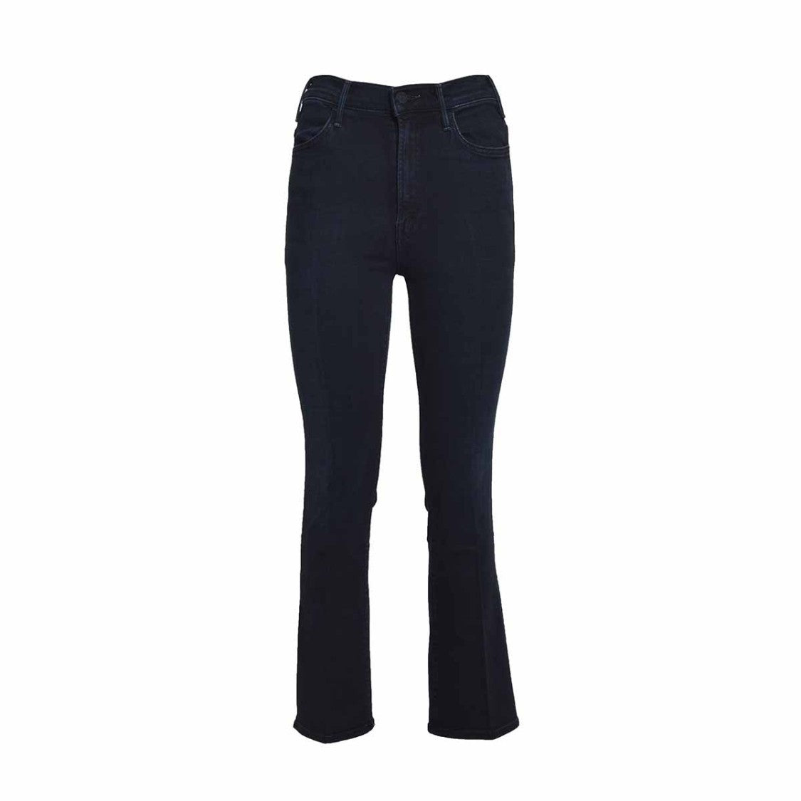 Mother The Hustler Ankle Cotton Jeans Dark Blue Mother