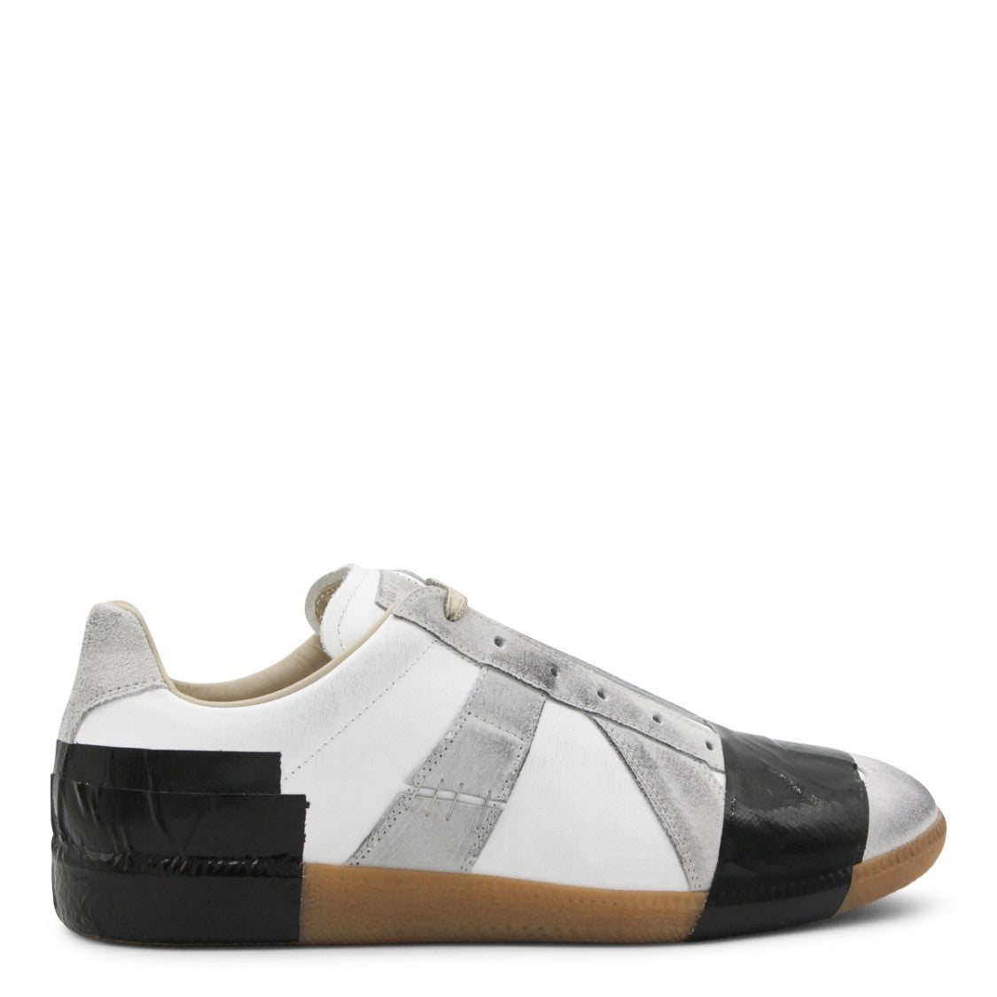 Maison Margiela White Leather Sneakers