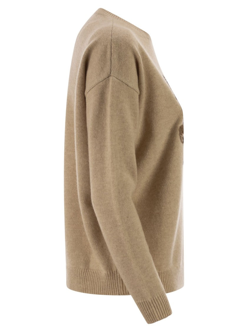 Max Mara Mxmterra - Oversized Wool And Cashmere Jumper