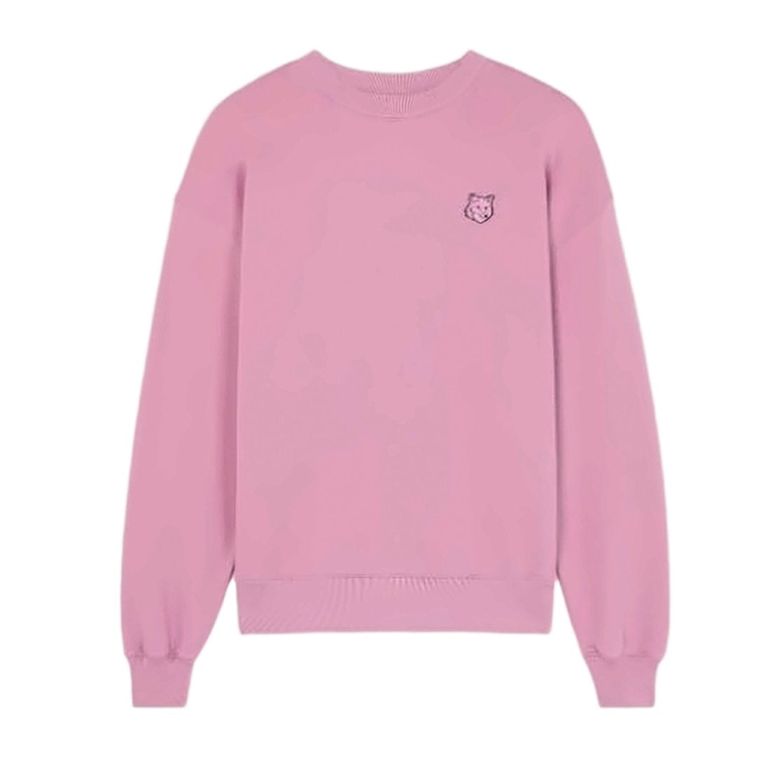 Maison Kitsuné Soft Pink Long-Sleeved Sweatshirt