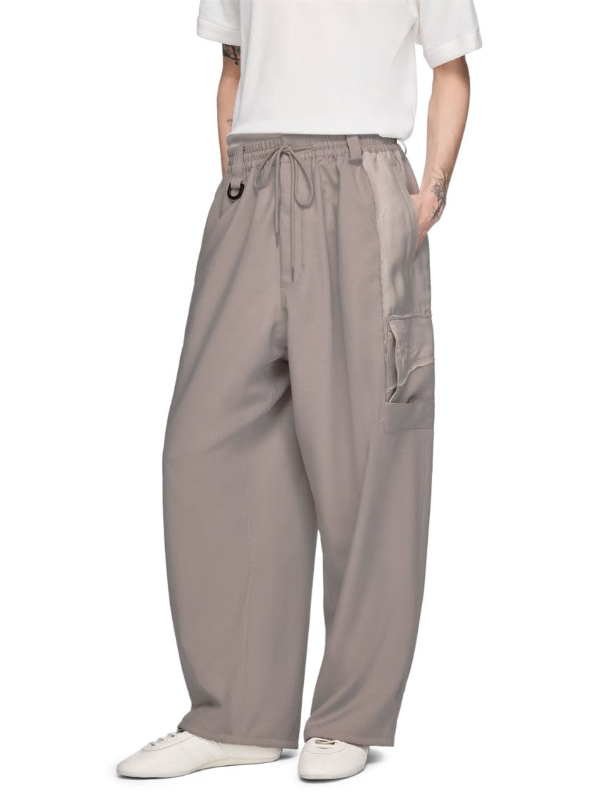 Y-3 Loose-Fit Cargo Trousers With Adjustable Waist