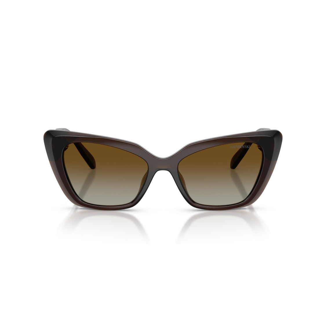 Swarovski 0Sk6047 Bold Cat-Eye Sunglasses With Gold-Tone Embellishments