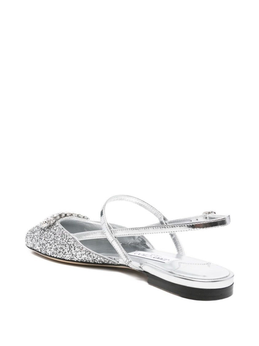 Jimmy Choo Round Toe Slingback Sandals