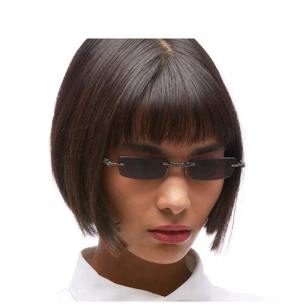 Kuboraum Mask H40 Rimless Geometric Metal Sunglasses