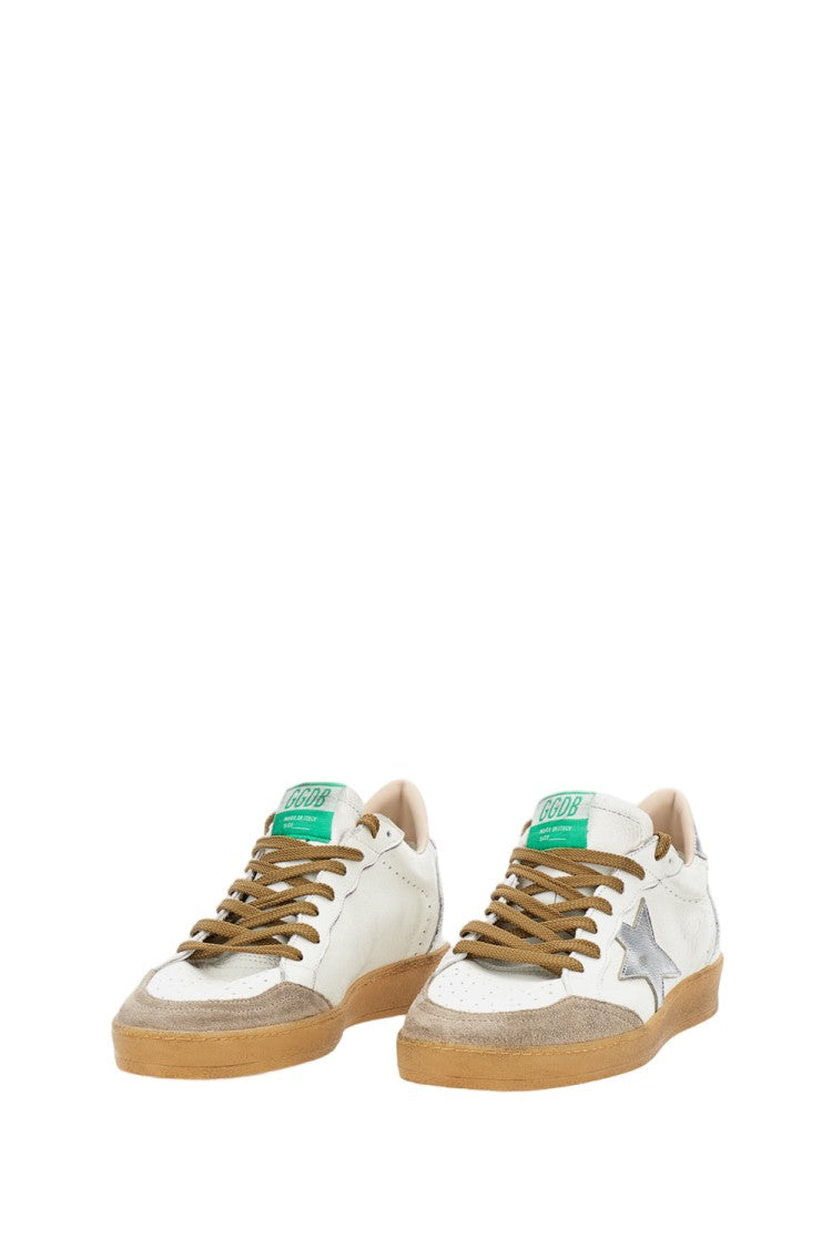 Golden Goose White Ballstar Nappa Leather Sneaker