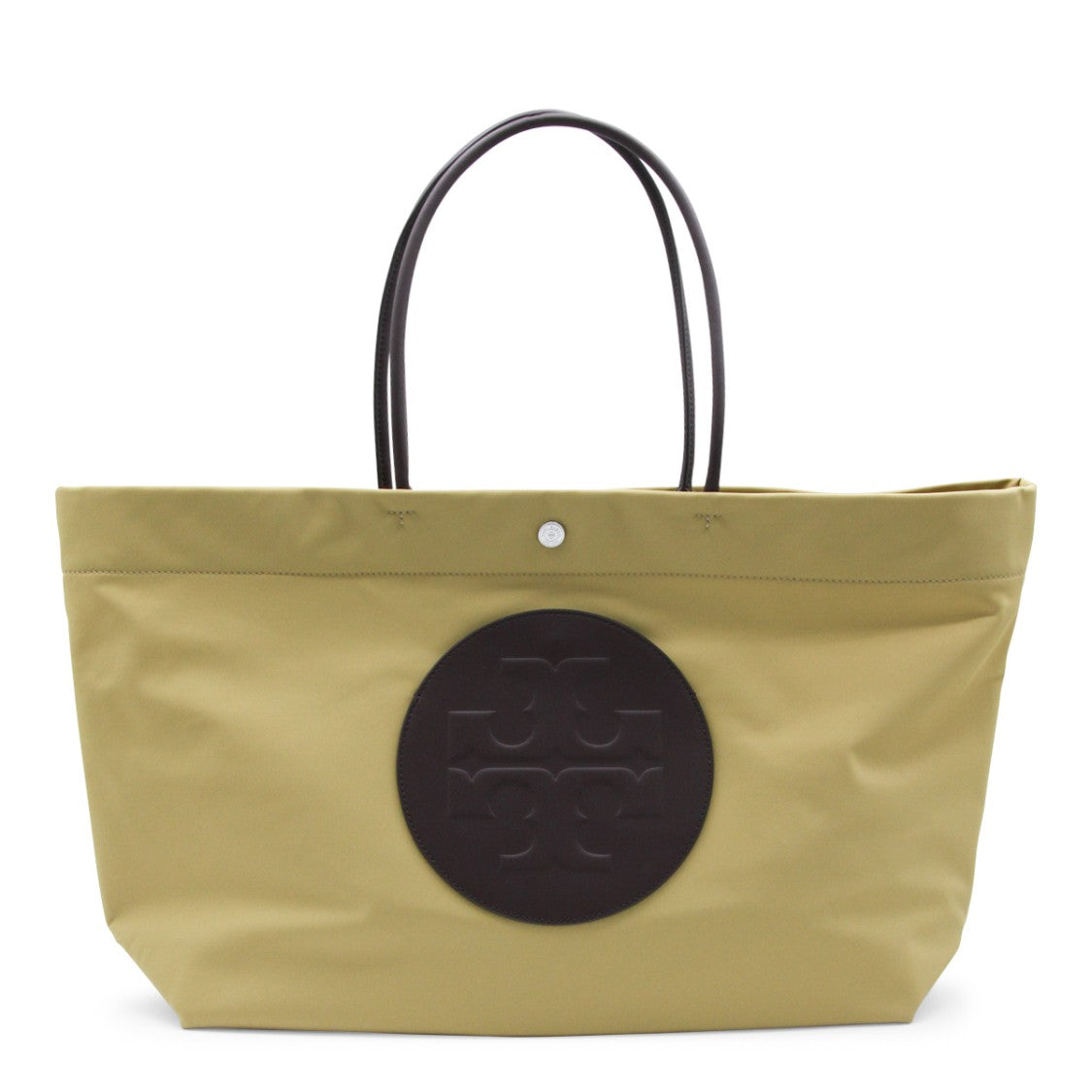 Tory Burch Signature Logo Beige Tote