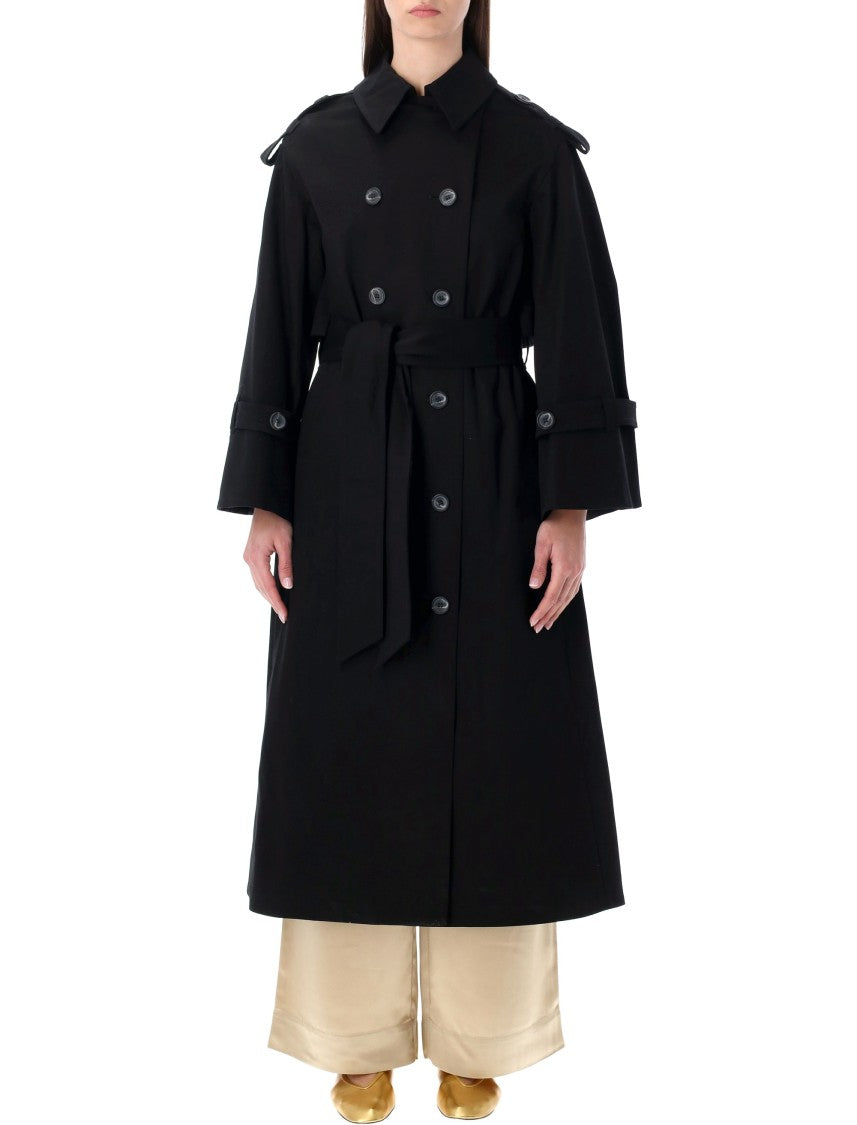 By Malene Birger Alaya Long Double-Breasted Trench