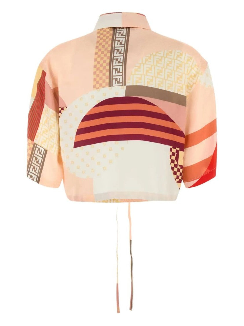 Fendi `Patchwork` Shirt