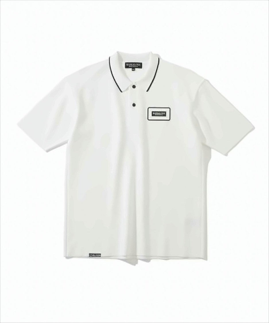 Mark&Lona Short-Sleeved Polo Shirt With Logo Patch