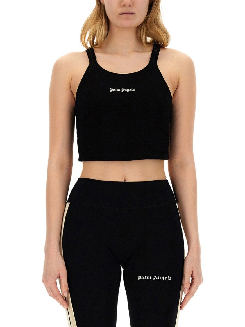 Palm Angels Tops With Logo