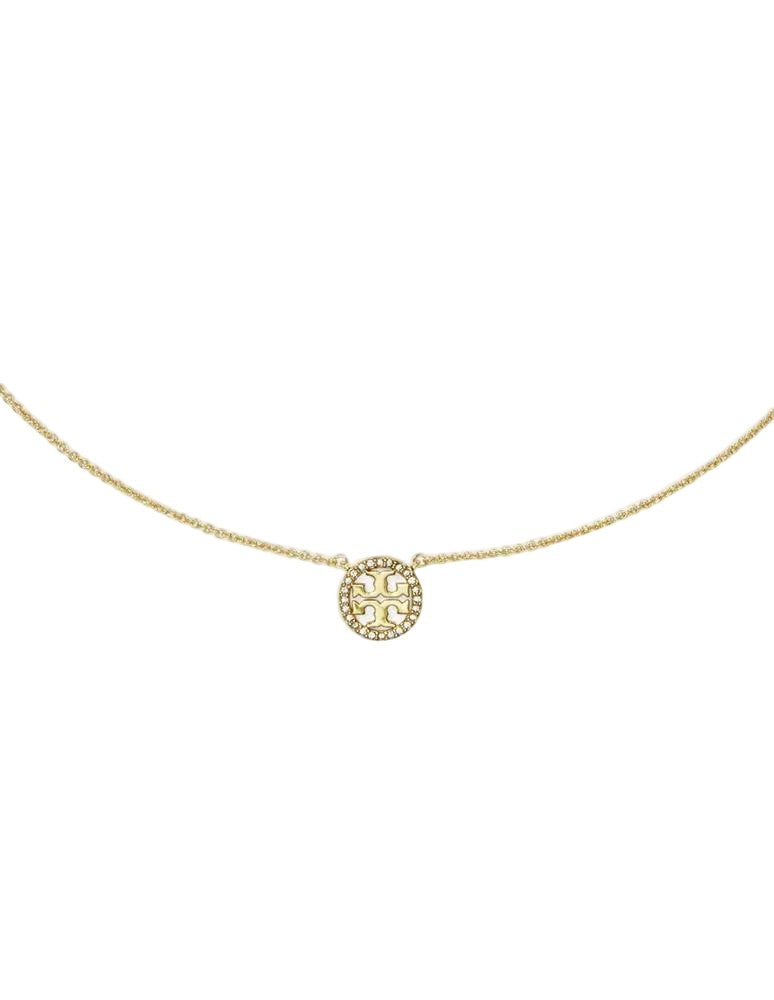 Tory Burch Miller Pave Pendant Necklace