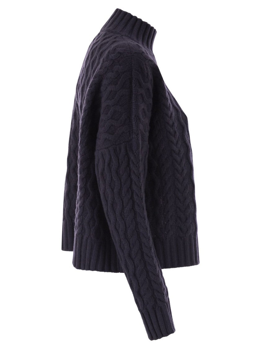Max Mara Yard - Boxy Sweater In Wool Yarn