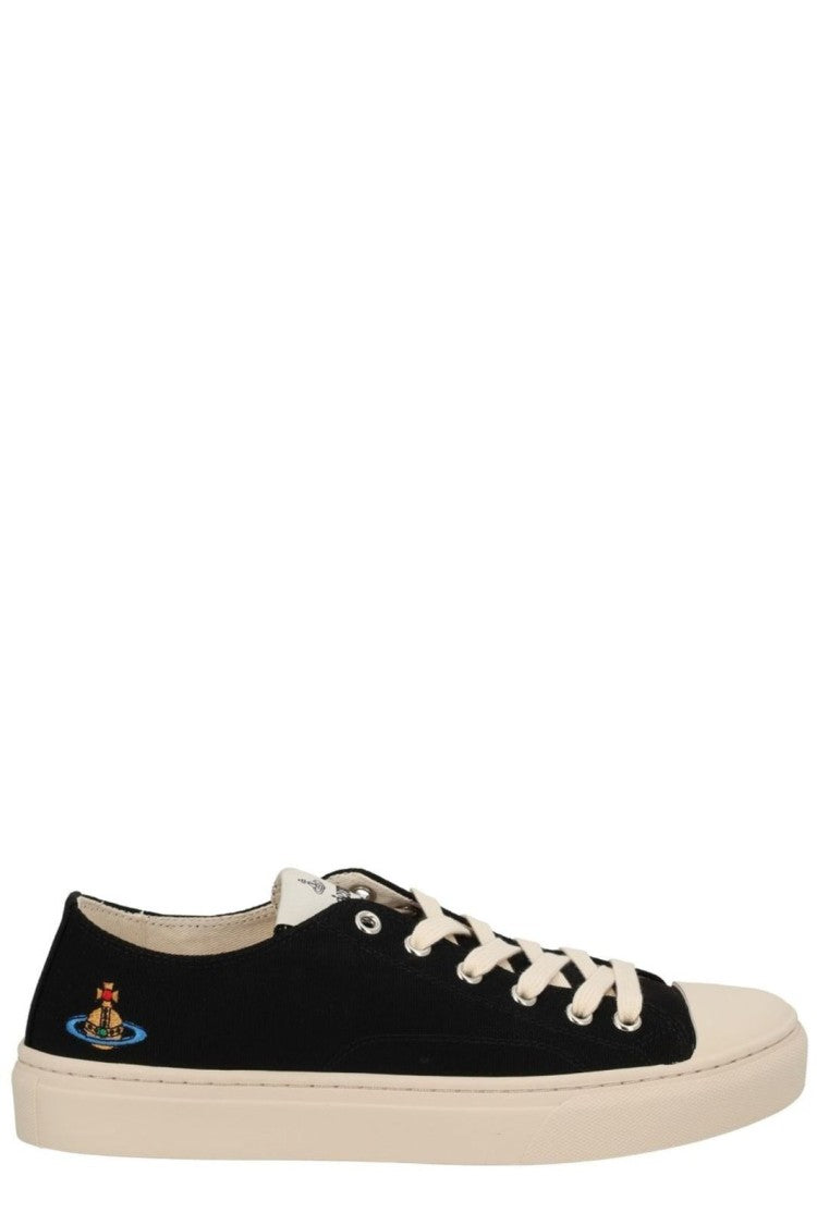 Vivienne Westwood High-Top Platform Sneakers With Distinctive Logo