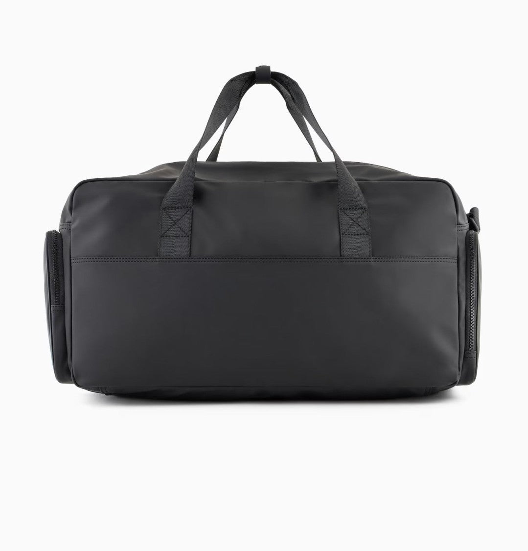 Emporio Armani Spacious Gym Bag With Double Ribbon Handles