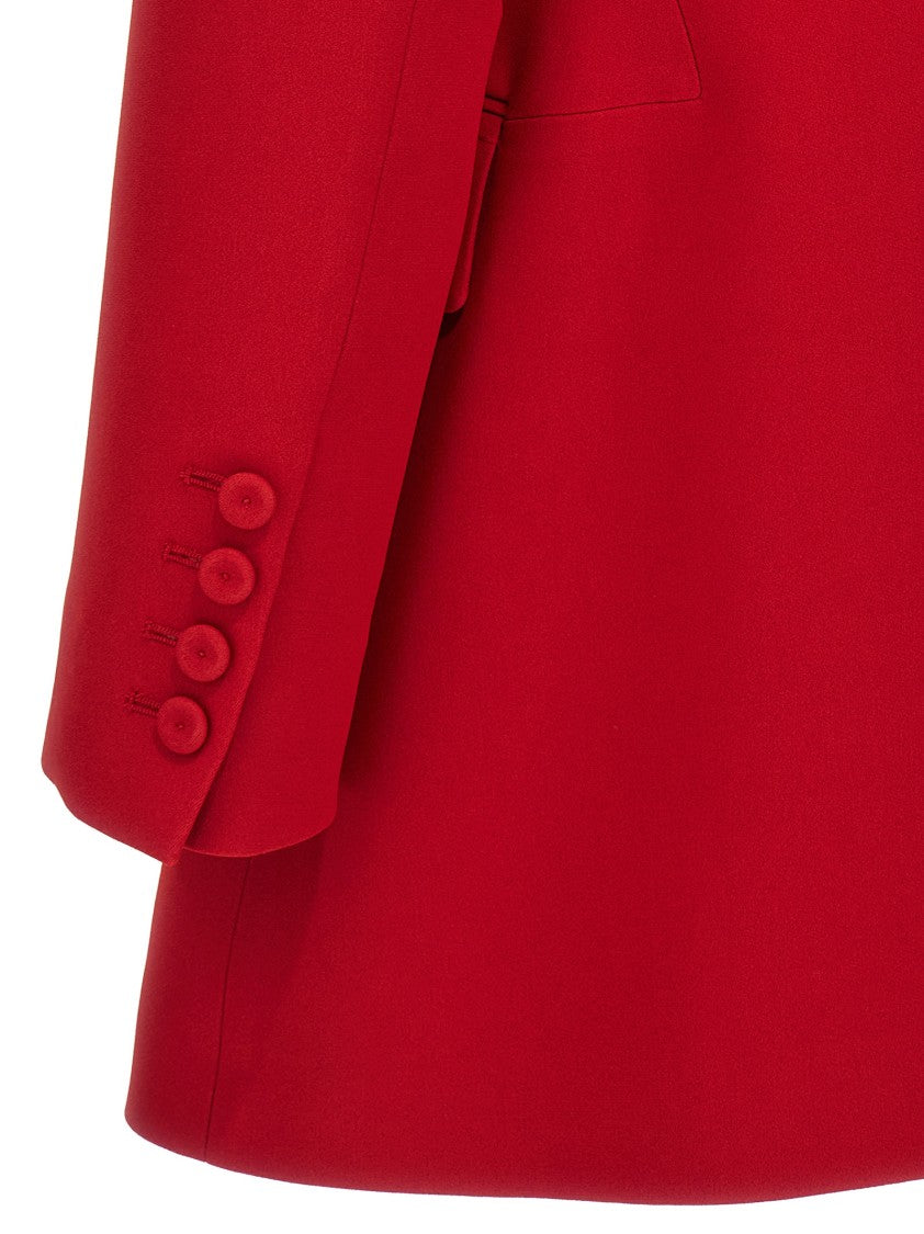Ermanno Scervino Single-Breasted Blazer With Tailored Design And Practical Pockets