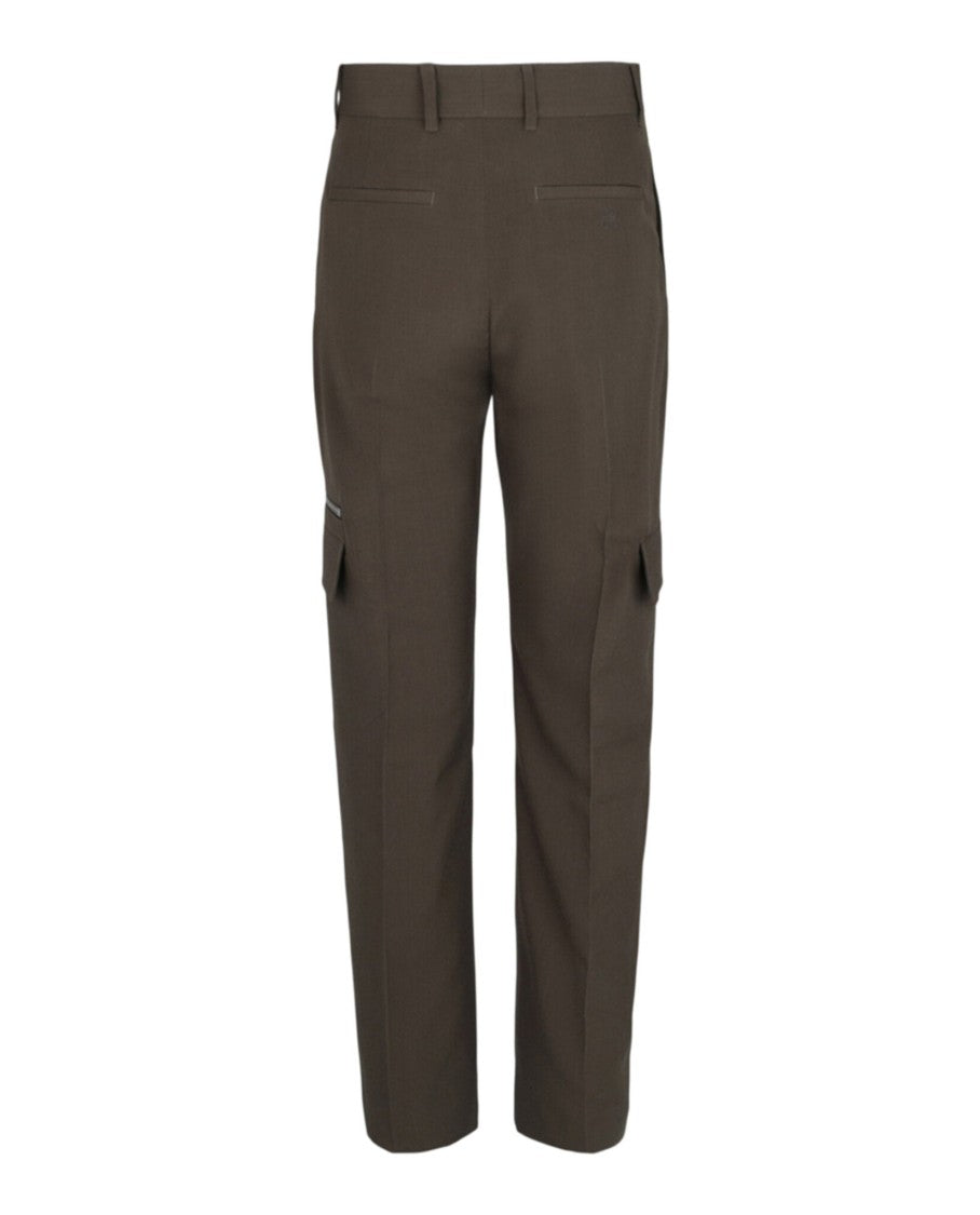 Givenchy Tailored Wool Pants With Pocket Details