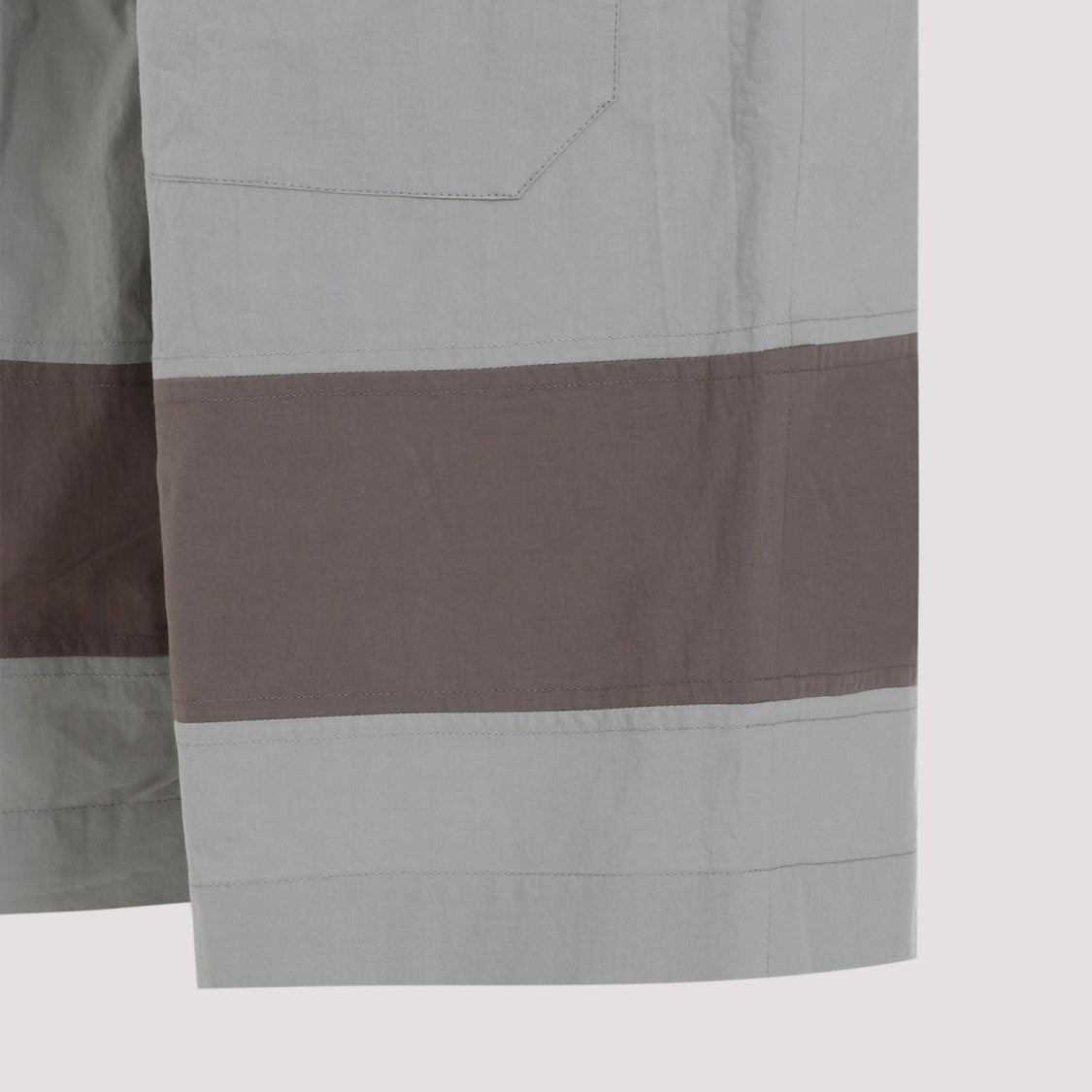 Craig Green Barrel Grey Cotton Shorts