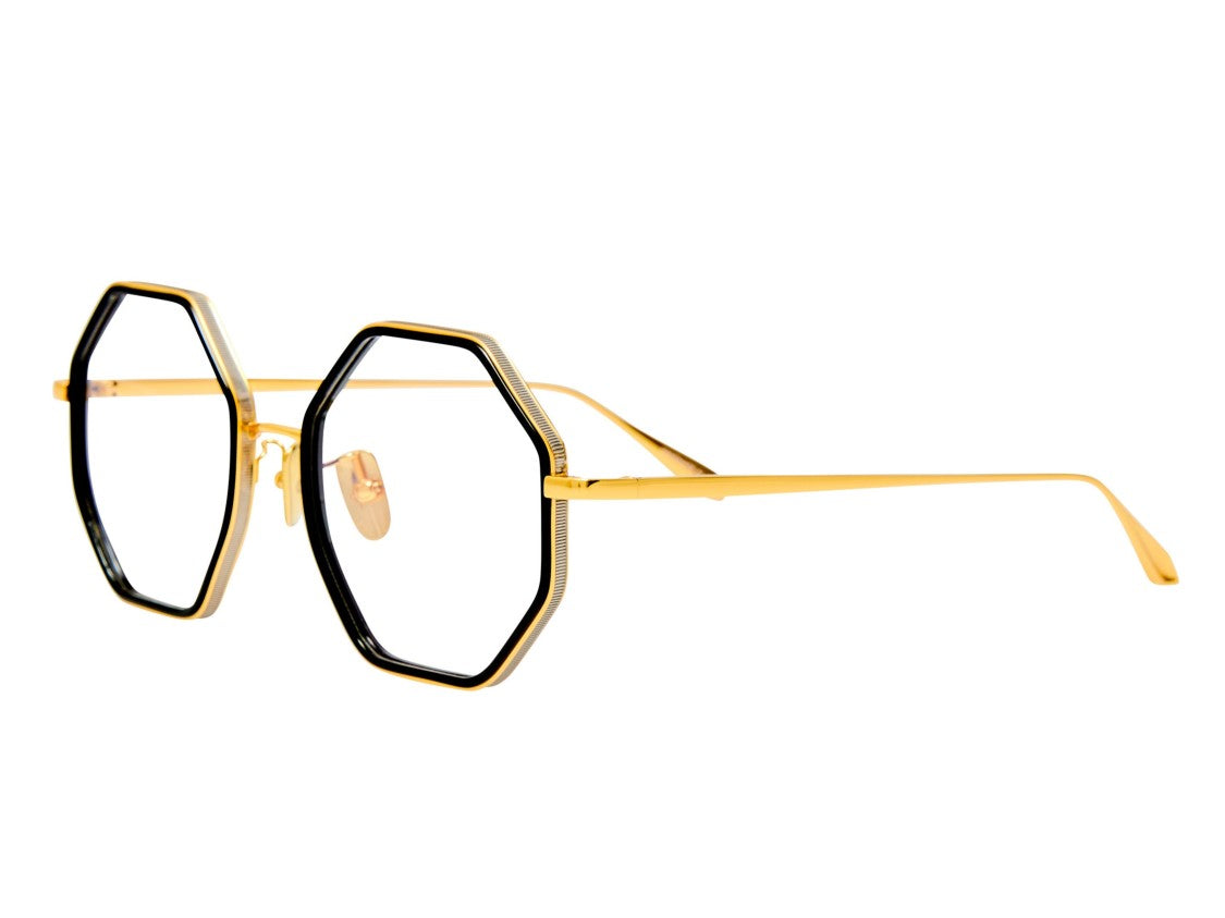 Linda Farrow Gold Lfl1709 Minimalist Titanium Eyeglasses