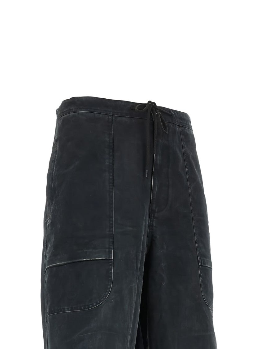 Entire Studios Barren Matte Black Cargo Pants