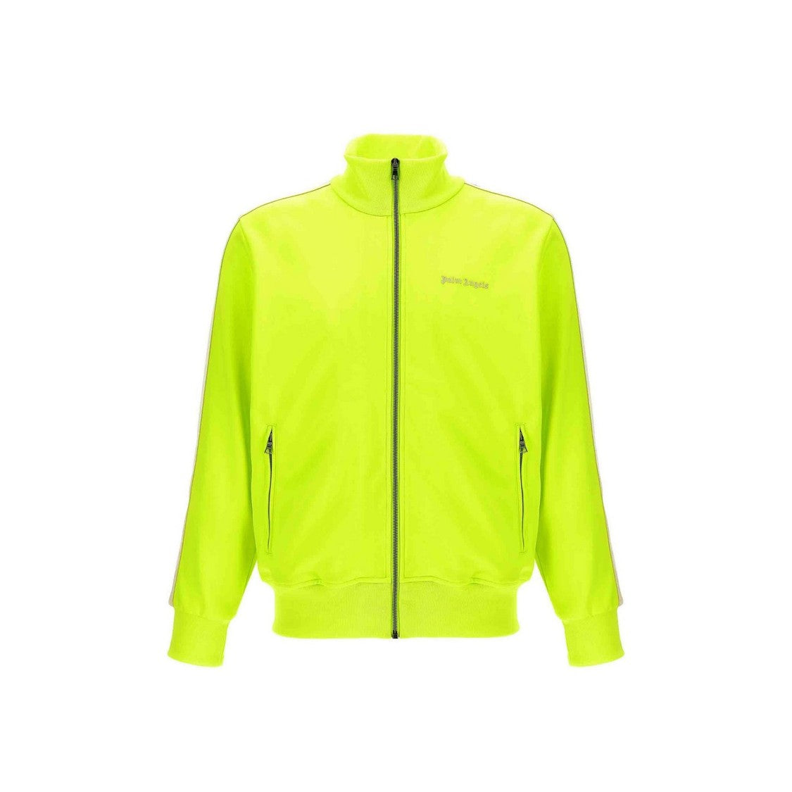 Palm Angels Track Sweatshirt With Zip Closure