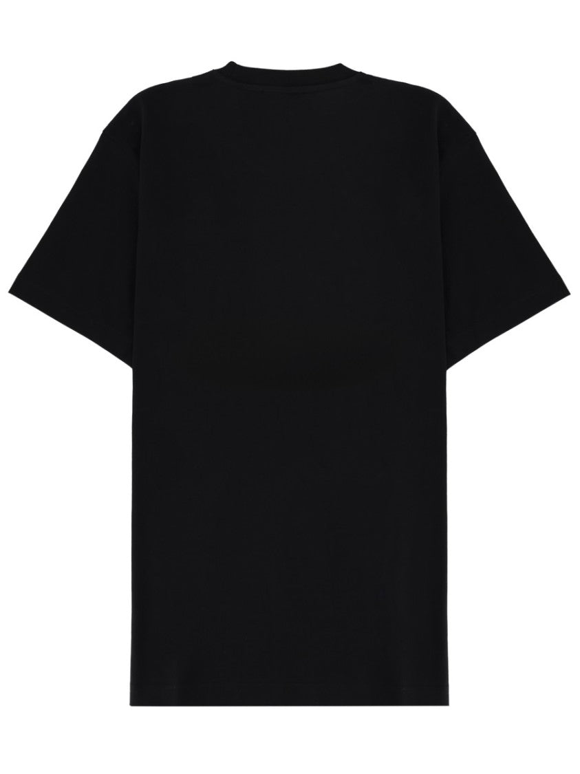 Versace Black Left Chest Logo T-Shirt