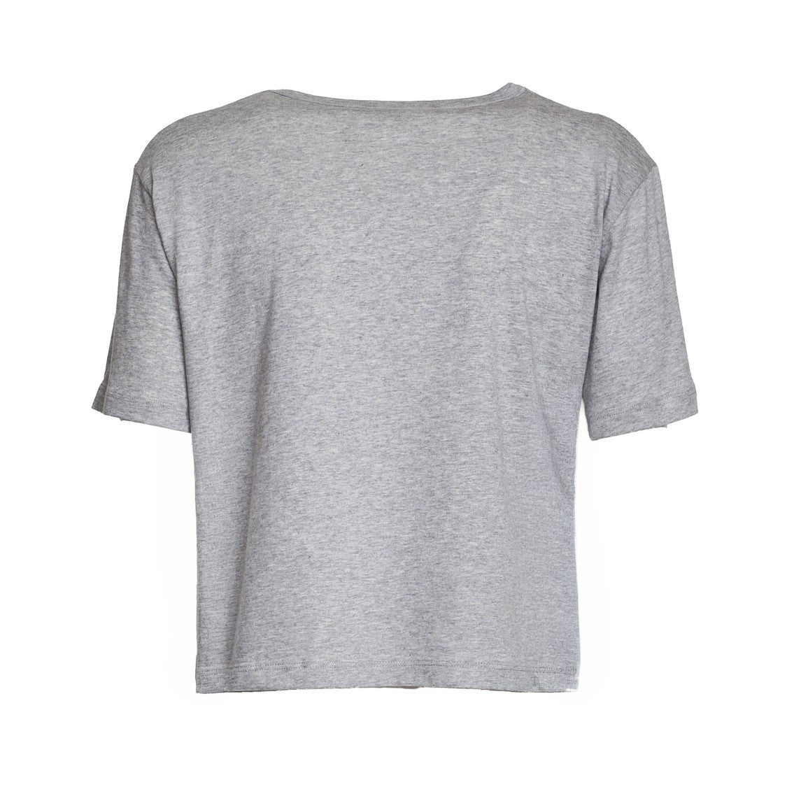 N°21 Cropped Shimmer Embellished Casual T-Shirt