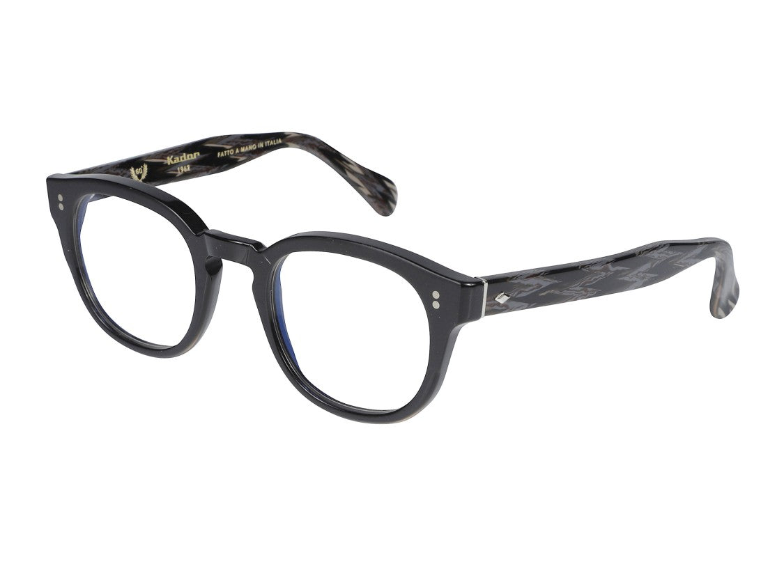 Kador Jolly Special-1431 Marbled Classic Round Eyeglasses